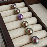 【PERSONAL CLAM LAKE】OMG Pearl (One 10-13mm Round Shape Pearl With Insane Luster)